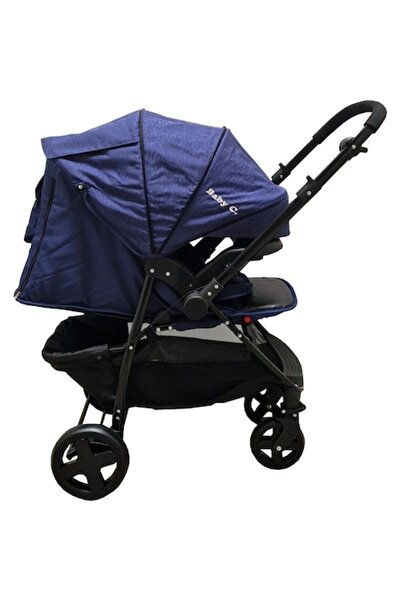 Baby Care Cărucior PRO SK10 2 în 1 pentru nou-născuți, albastru