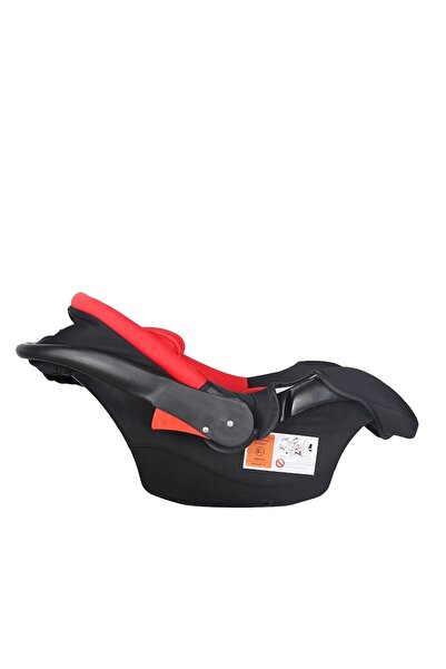 NOVOKIDS Safety Shell PRO Baby Car Seat, R-129 i-Size Approved, Adjustable Handle, Red