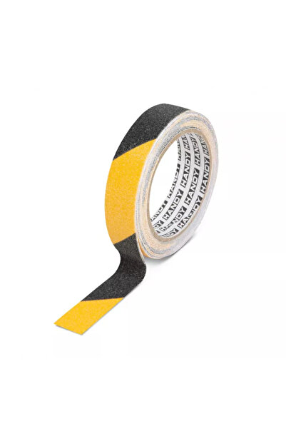 OEM Banda adeziva antiglisanta 5m x 25mm galben/negru Handy