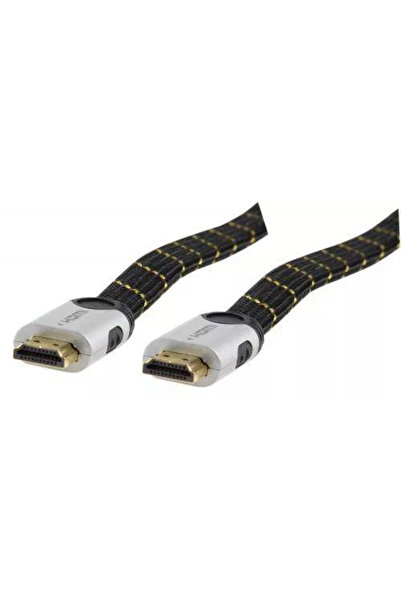 OEM Cable HDMI 19p male - HDMI 19p male metal 1.5m flat HDMI High speed Value...