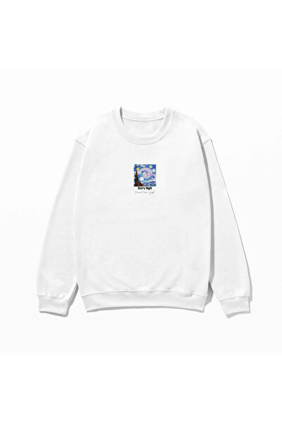 SVART WEAR Swea tricou cu imprimeu 100% bumbac supradimensionat Trendy Fancy ...