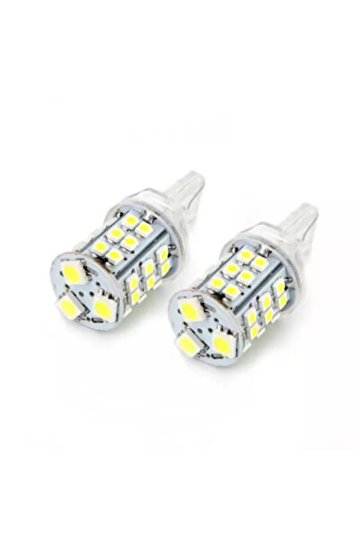 OEM Set 2 becuri LED auto 12V 4W 255lm T20 pentru lumina de zi CLD021