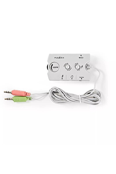 OEM Audio Switch comutator audio analogic Nedis Jack 2x 3.5 mm tata - 3x 3.5 ...