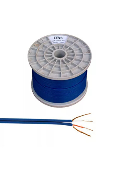 OEM Кабел 2x RCA 4мм син Cabletech KAB0208