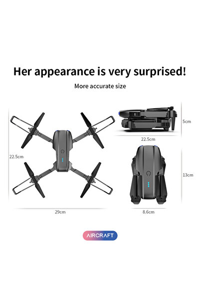 Dynego E99 Pro Drone 4K HD Kameralı, 2000m Menzilli, Sabit Kanatlı Uzun Uçuş Süreli Akıllı İHA