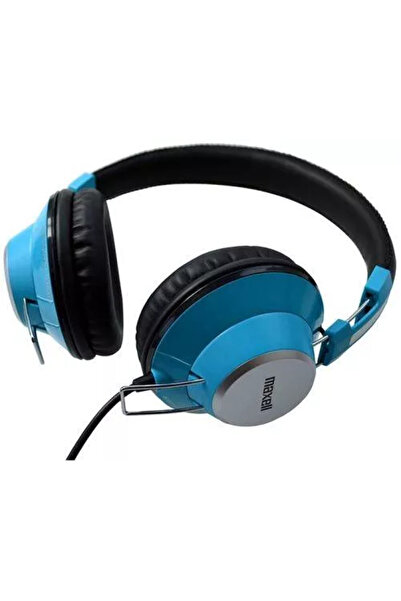 Maxell Casca stereo DJ Retro albastra 3.5 mm 1.3m