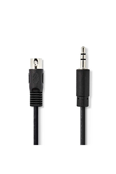 OEM Καλώδιο ήχου DIN 5 ακίδων αρσενικό - Jack 3.5 χιλ. ΣΤΕΡΕΟ αρσενικό 2μ Ned...