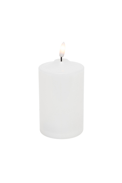 OEM LED candle for outdoor use with warm white fixed light ON/OFF timer 2xAA ...