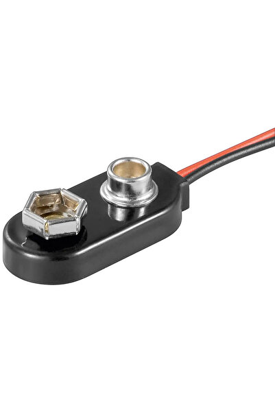 goobay Μπαταρία 9V με ελεύθερο καλώδιο και αδιάβροχη 12483