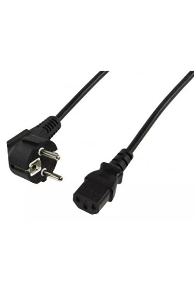 OEM Computer power cable 5m Schuko 90 degrees male - CCE female PC Well