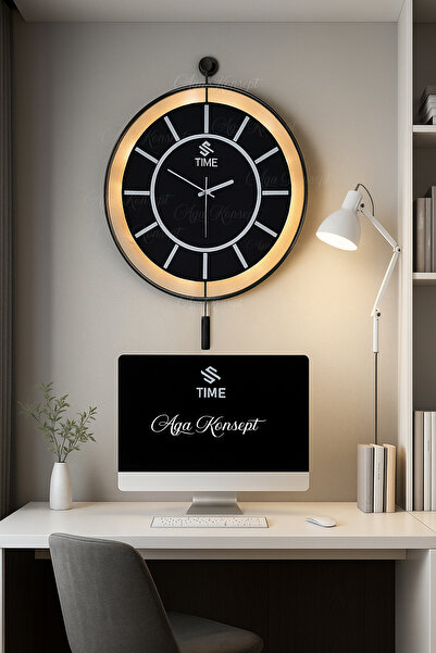 AGA KONSEPT LED li Divan Tiktok (Büyük Boy 50 x 75 cm), Modern Dekoratif Meta...