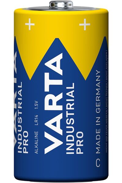 OEM Alkaline battery Varta industrial R14 C laminated 1pc