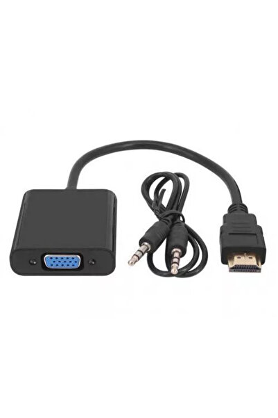 OEM Adapter cable HDMI to VGA mother + Jack 3.5 mm Stereo audio Well