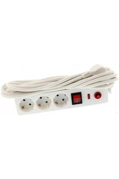 Well Prelungitor 3 prize 3m cu protectie 3xg1.5mmp 3500W 16A IP20