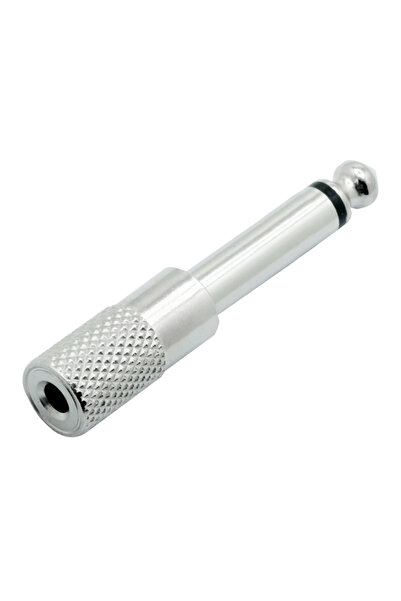 OEM Adaptor Jack 6,3 mm mono la 3,5 mm mono metalic