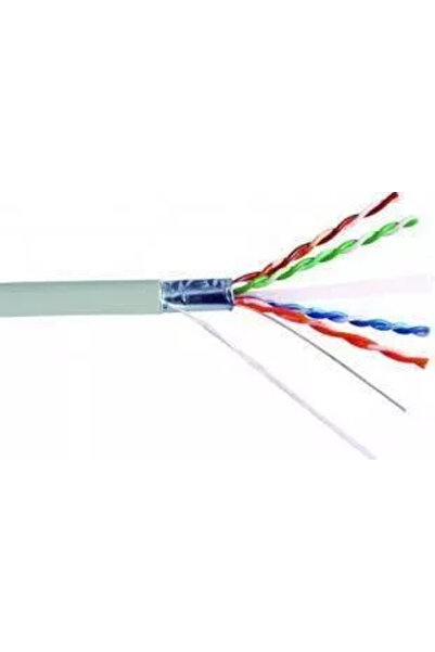 OEM Καλώδιο FTP CAT6 8 ίνων 0.56mm από χαλκό OFC θωρακισμένο