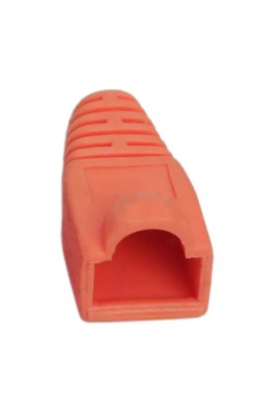 OEM RJ45 8p8c modular cable protection orange