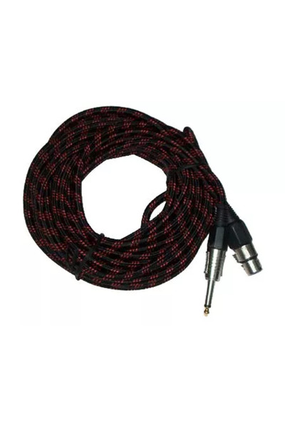OEM Microphone cable XLR female to 6.3 male 5m Cabletech