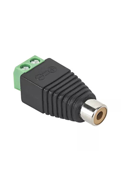OEM RCA female quick connector with terminal block screw