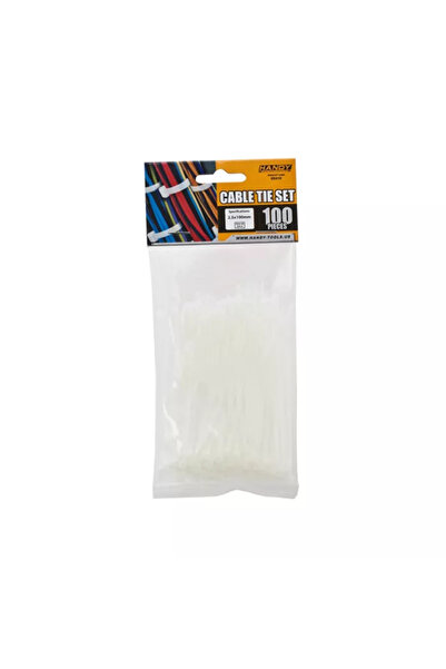 Handy Coliere plastic 100x2.5 mm transparent 100buc