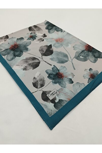 CAPPİO Lux French Chiffon Special Series Shawl (Floral Pattern, Premium, Original, New Collection, Hijab Clothing)