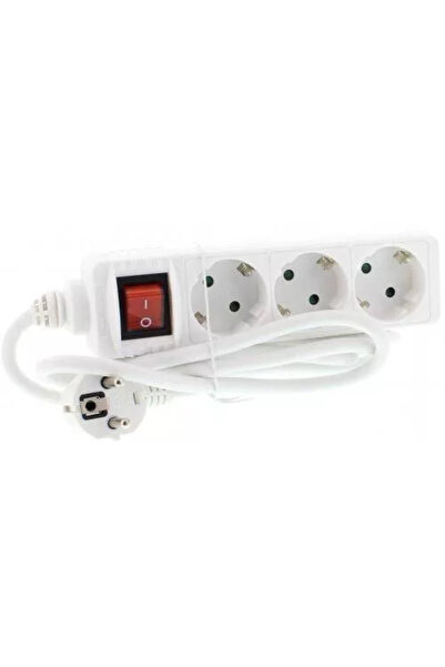 Well Extension cord 3 sockets 1.5m with switch 3xG1.5mmp