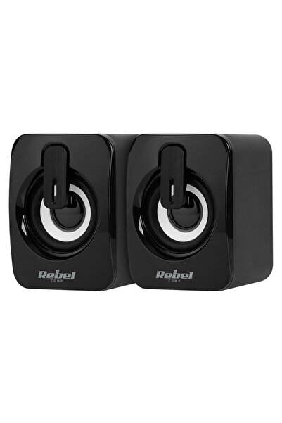 Rebel Boxe PC 2.0 2x3W Alimentare USB 5V control volum CS-15