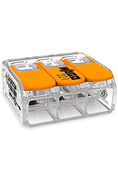 WAGO Conector slim MYF 3X6mm2 221-613