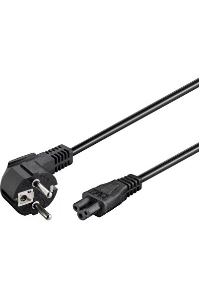 OEM Computer power cable PC Schuko 90 degrees male - CCE male 3m Goobay