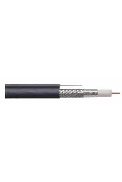 OEM RG6 coaxial cable with 75R sheath, self-supporting, copper-plated steel w...