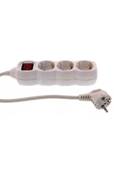 Well Prelungitor 3 prize 1.5m cu intrerupator 3500W 16A 3xG1.5mmp