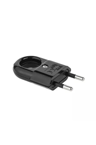 Elgotech Black Euro flat plug