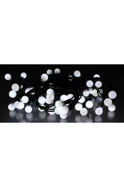 Well Ghirlanda luminoasa cu sfere 52 LEDuri albe lumina rece