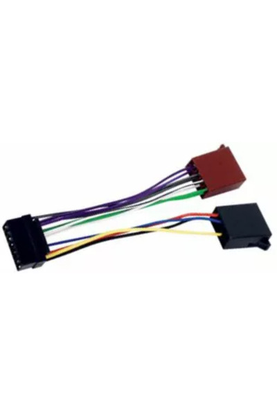 OEM Cablu ISO pentru conectare player auto JVC 16p 12 conectori Well