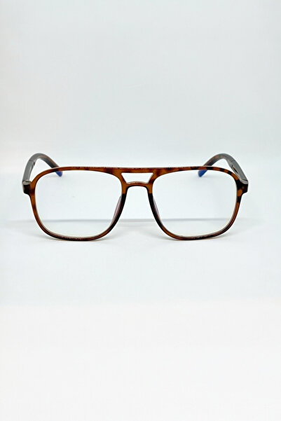 BAPPİR Optical Compatible Blue Light Protected Leopard Frame Lenses Replaceable Glasses Blue Block