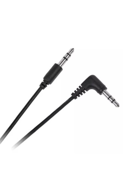 OEM Καλώδιο Jack 3.5 χιλ. σε 3.5 χιλ. γωνιακό 90 μοιρών 50 εκ. Cabletech