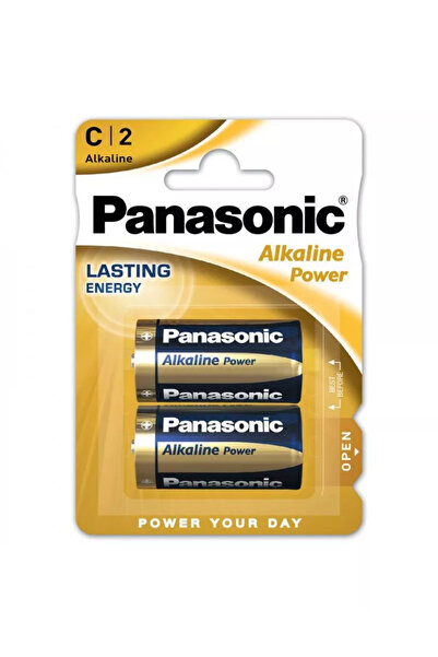 OEM Panasonic alkaline batteries C (LR14) Alkaline Power Bronze 2pcs LR14APB/2BP