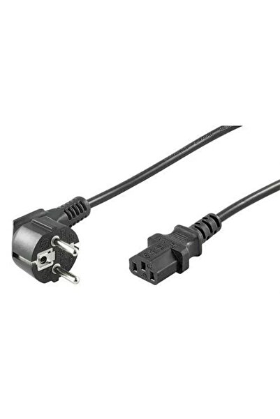 OEM Cablu de alimentare calculator PC Schuko 90 grade tata - CCE mama 1.5m WELL