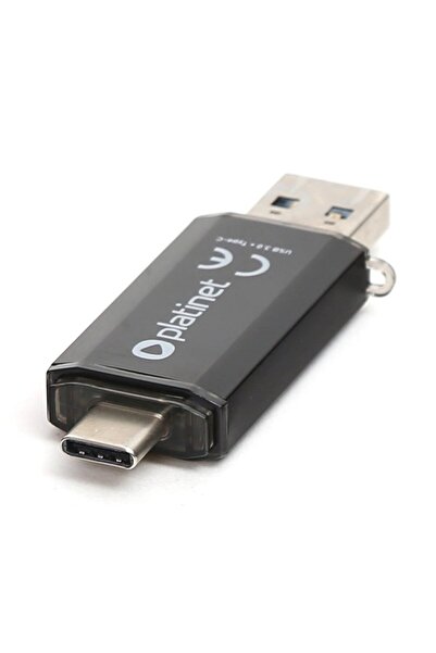 OEM FLASH DRIVE USB 3.0 TYPE C 32GB C-DEPO PLATINET PMFC32B