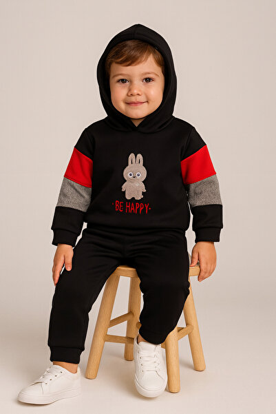 Oz Baby Winter 2-5 Years Old Unisex Skuba Fabric Fleece Lined Rabbit Embroide...