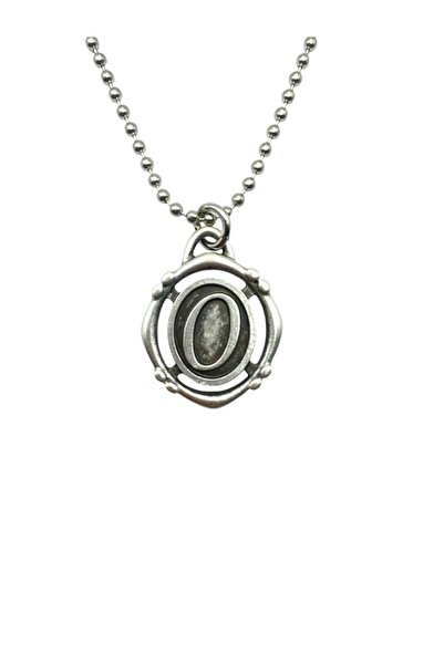 Herşey Nota O Letter Antique Unisex Necklace – Personal, Elegant, and Original Design
