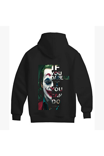 MAGORS Ειδικό για τους θαυμαστές του Τζόκερ - Φούτερ με κουκούλα από βαμβάκι Unisex με σχέδιο JOKER (HOODIE)