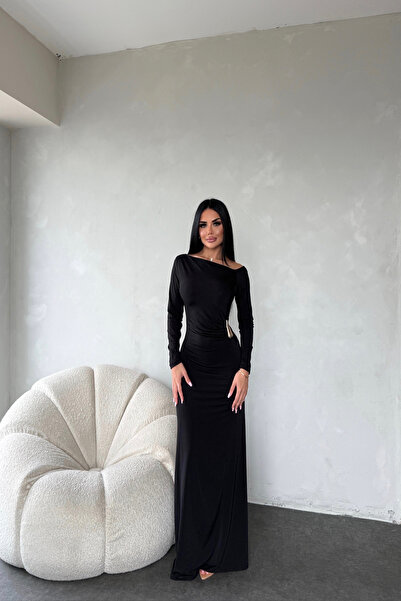 kamacibutik Φόρεμα με έναν ώμο ντραπέ