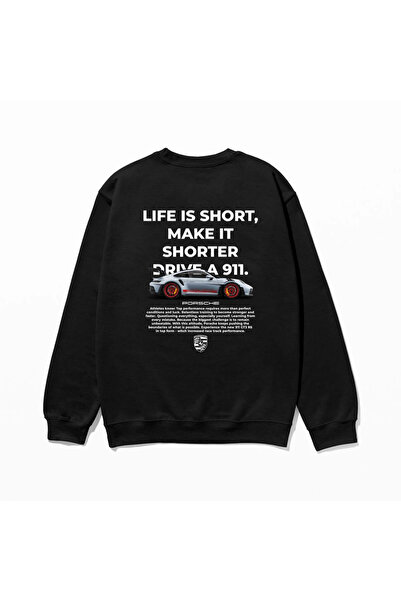 SVART WEAR Swea tricou cu imprimeu 100% bumbac supradimensionat Trendy Fancy ...