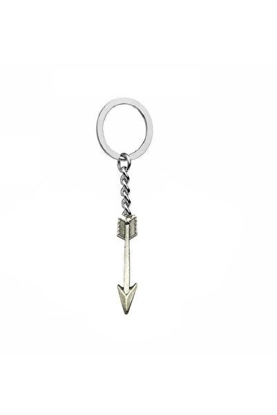 Herşey Nota Arrow Figured Unisex Keychain – Symbol of Power, Aim and Focus