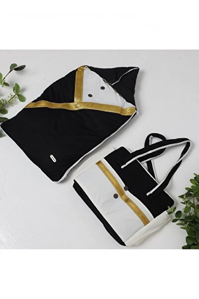 Fun Moment مدس مواليد (حديثي الولادة)مكونة من قطعتين-تصميم بشت