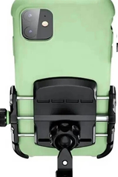 soonaksesuar Bst3 Motorcycle Handlebar and Mirror Connected Motor and Bicycle Compatible Phone Holder