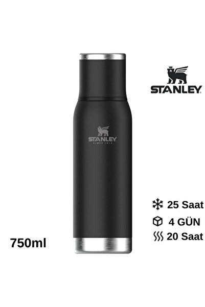 Stanley Adventure To-Go Termos Vakumlu Paslanmaz Çelik 0.75L Matara SİYAH