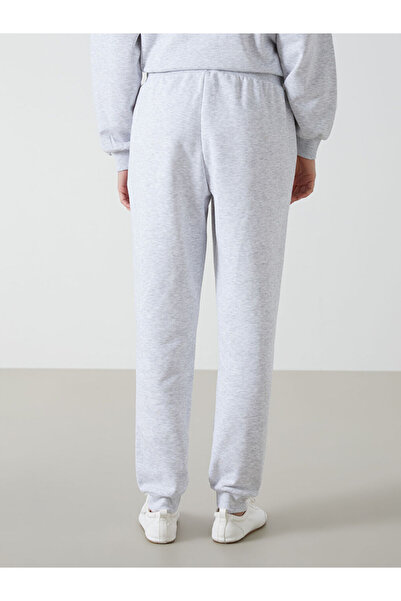 LC Waikiki Γυναικείο χοντρό Jogger φούτερ με ελαστική μέση