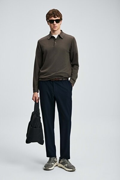 Kocamanlar Ayakkabı Lufian 112090149 Доналд Казак Мъжка суитшърт КАФЯВ